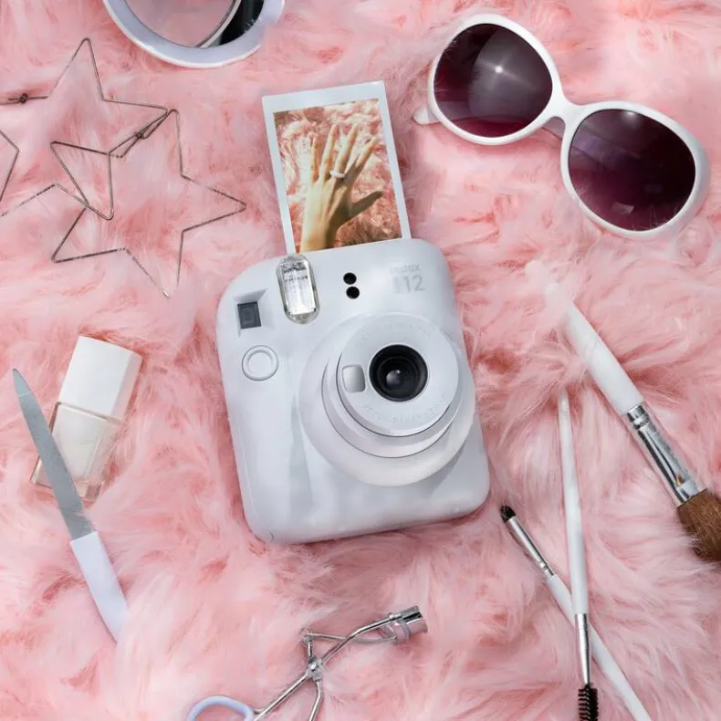 Fujifilm Instax Mini 12 fototoestel - Clay White