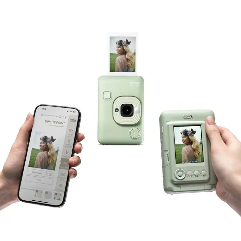 Fujifilm Instax Mini LiPlay fototoestel - Matcha Green