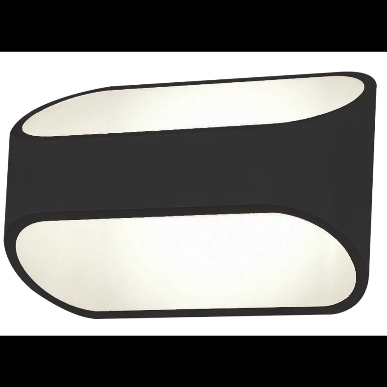 Wandlamp Nigella LED 6W - zwart