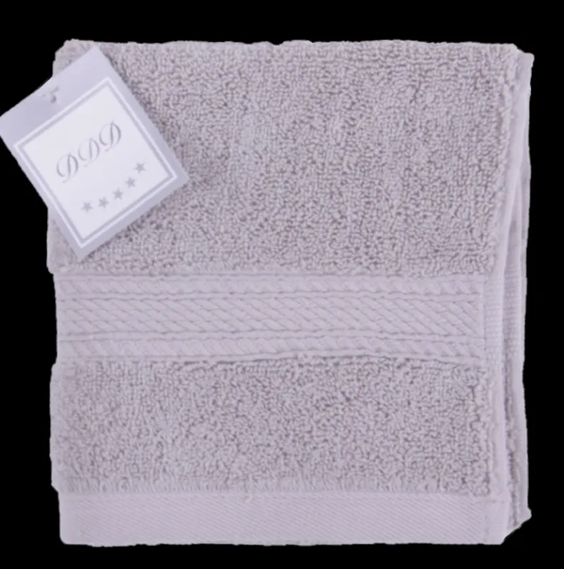 Gastendoekje light grey 30x50 cm