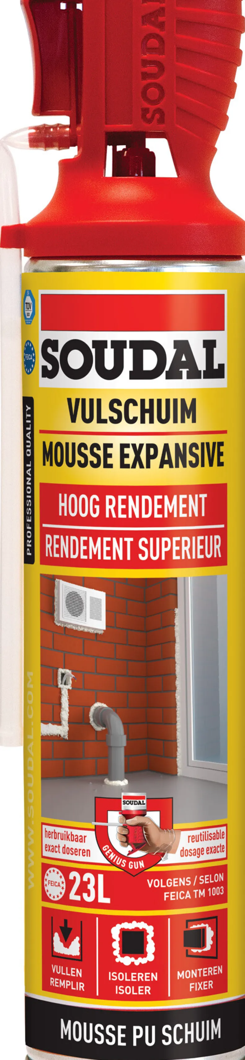 Genius gun purschuim 600 ml