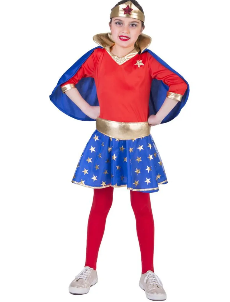 Kinderkostuum Super Girl - Maat 140