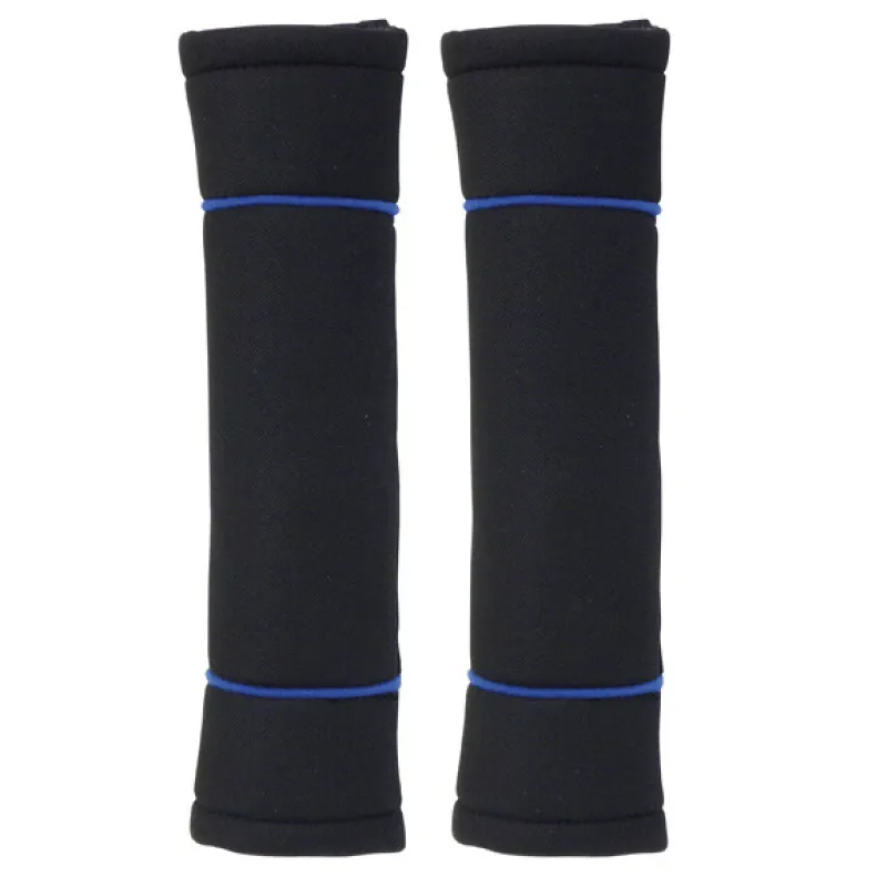 Gordelbeschermhoesset classic zwart / blauw