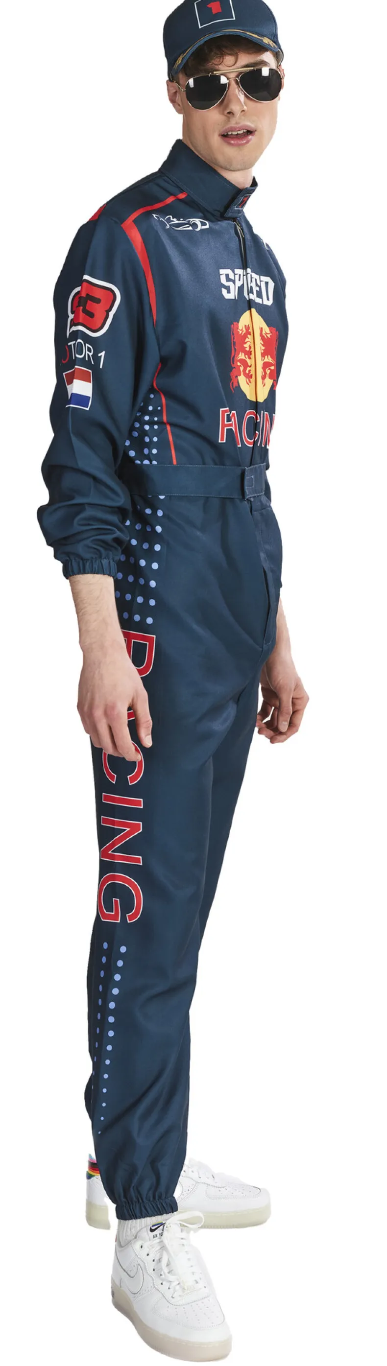 Racepak Car Racer - Blauw - Maat 56