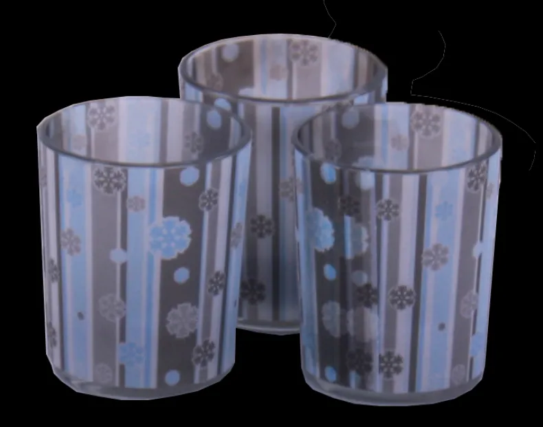 Theelichthouder modern stars