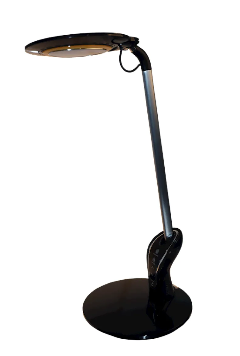 Bureaulamp LED, zwart 8W