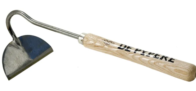 Halvemaanhak met korte steel 12 cm