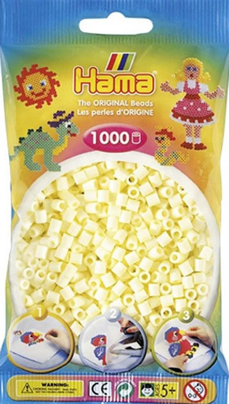 Hama 1000st strijkparels creme