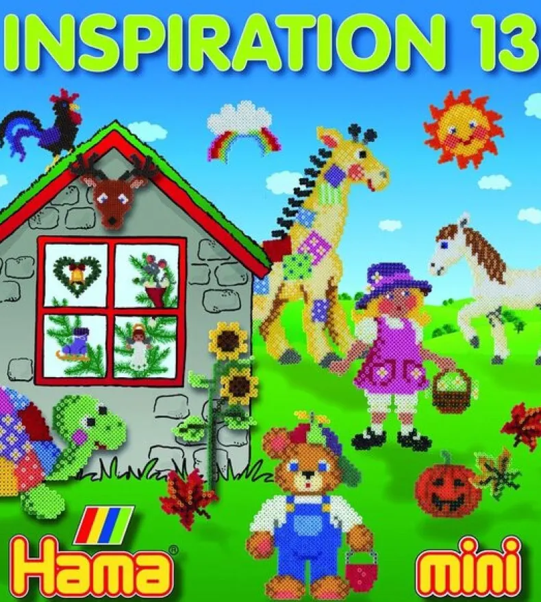 Hama strijkparel inspiratie boekje nr 13