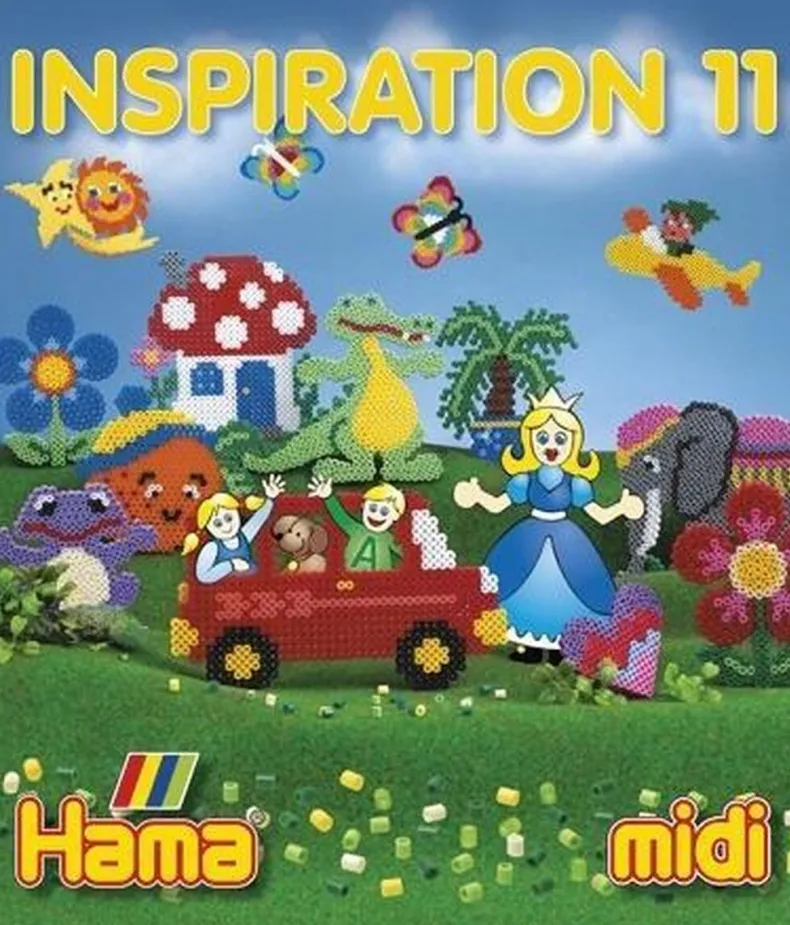 Hama strijkparel inspiratie boekje nr11