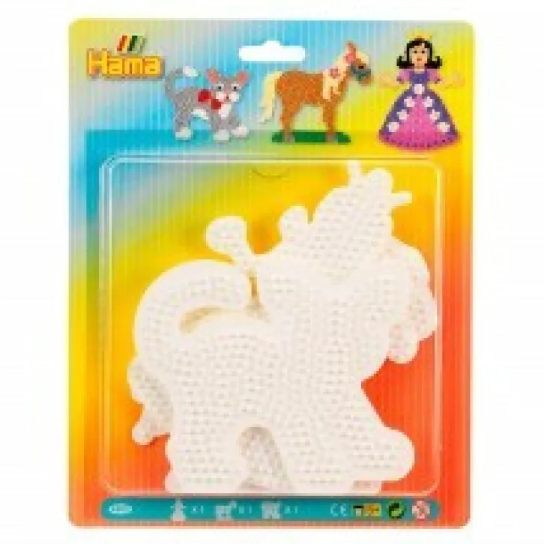 Hama strijkparels grondplaten 4 stuks prinses