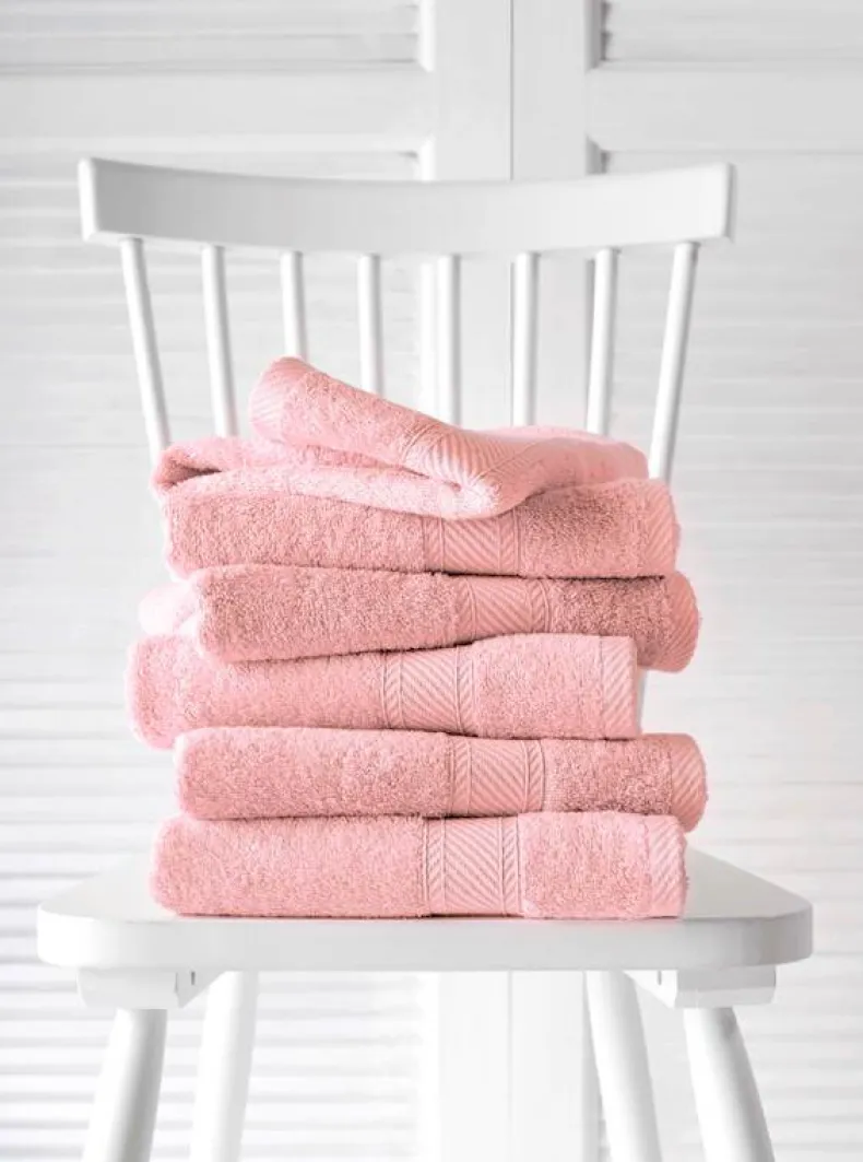 Handdoek 50 x 100 cm almond