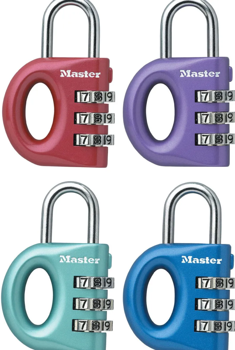 Hangslot 32 mm met 3 cijfercode