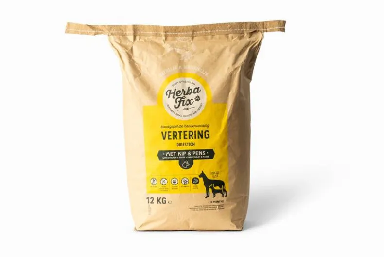 Herbafix Yellow Vertering Kip & Pens - 12kg