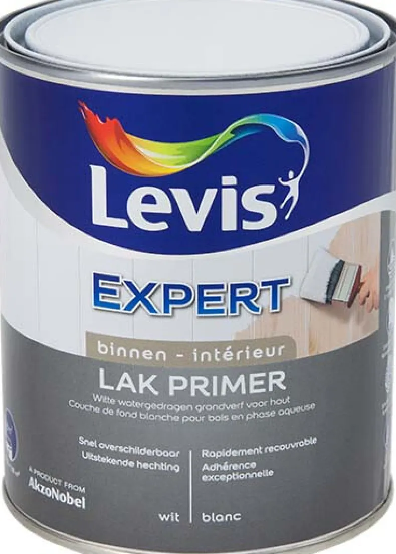 Hout primer wit 750 ml