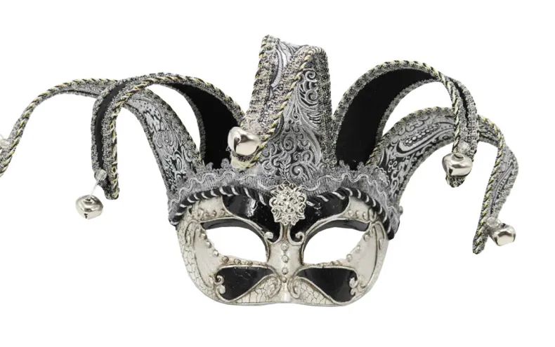 Venetiaans Masker Zilver