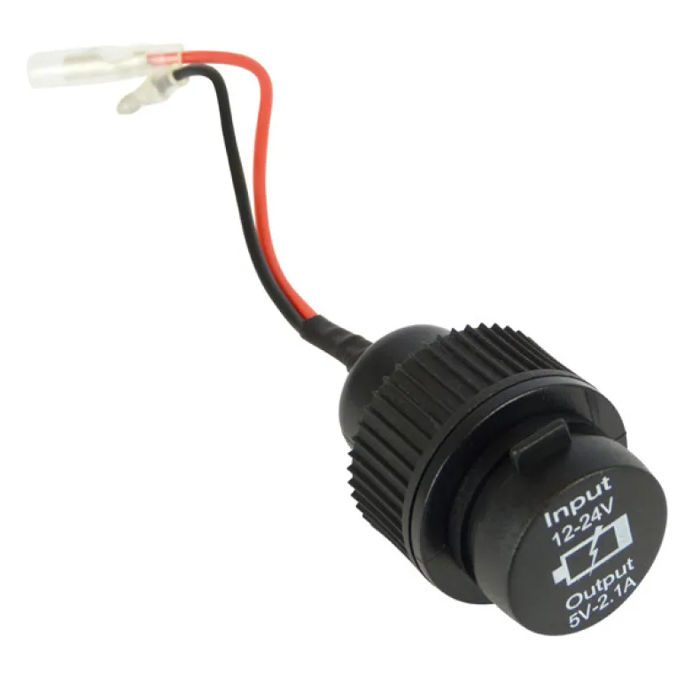 Inbouw contactdoos 2,1A 12/24 V