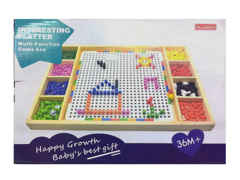 Insteekparels en bord