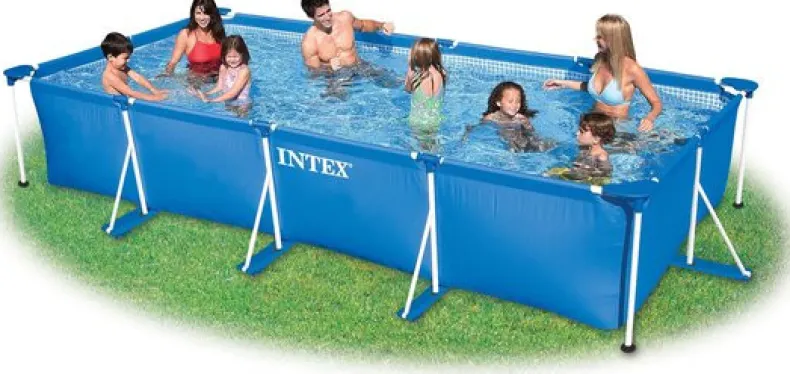 Intex small frame familiezwembad 450 x 220 x 75 cm