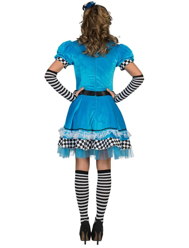 Kostuum Jurk Alice in Wonderland Vrouw - Maat 44/46