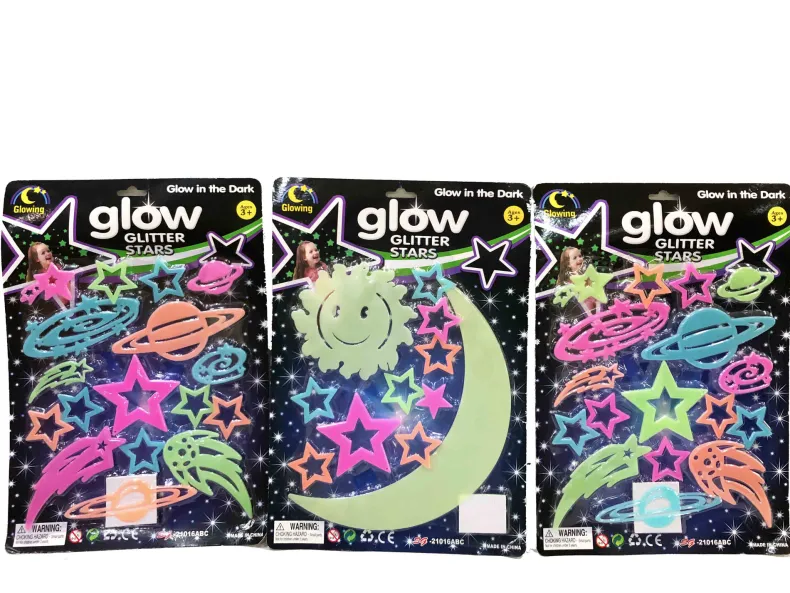Glow in the dark stickers per stuk