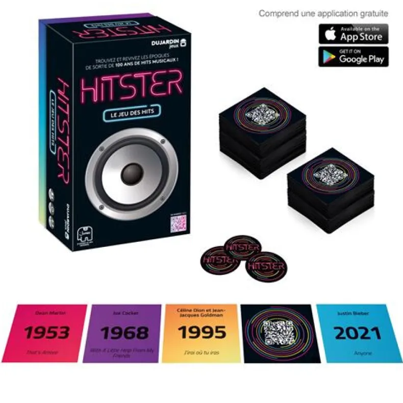 Jumbo Hitster Partyspel - Original