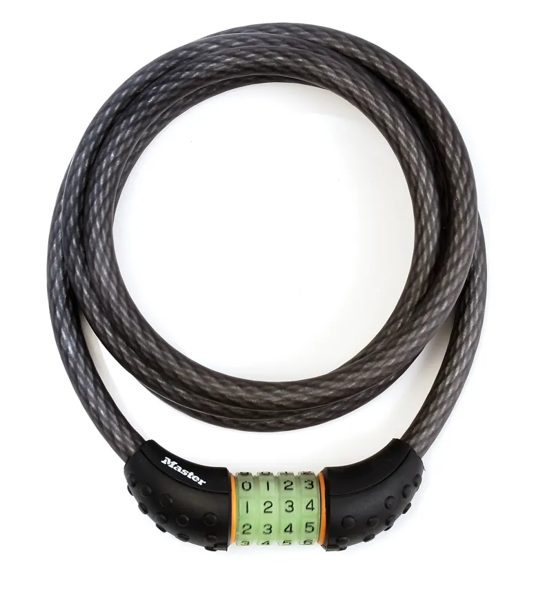 Kabelcijferslot oplichtend