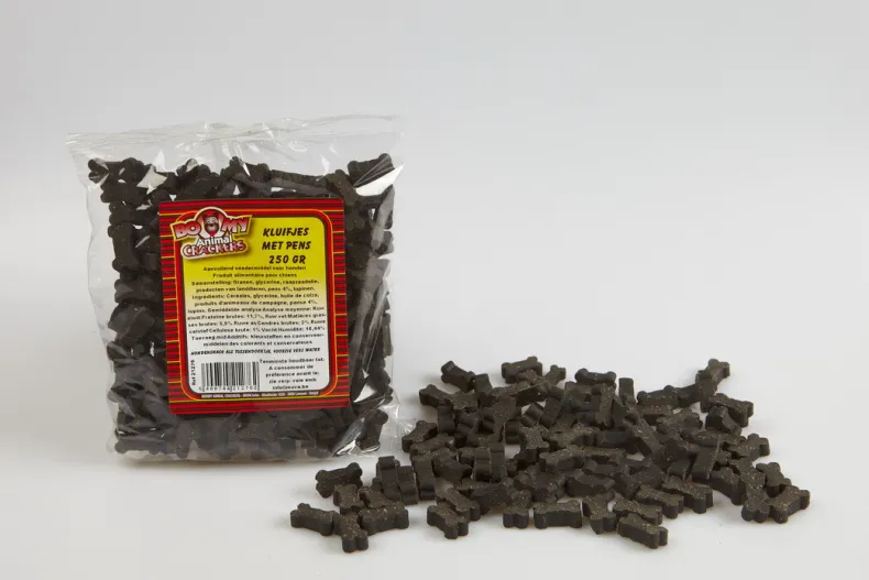 Kauwbot met pens 250 gr