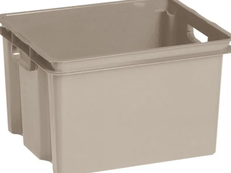 Keter Crownest Opbergbox Taupe - 42,6x36,1x26cm - 30L