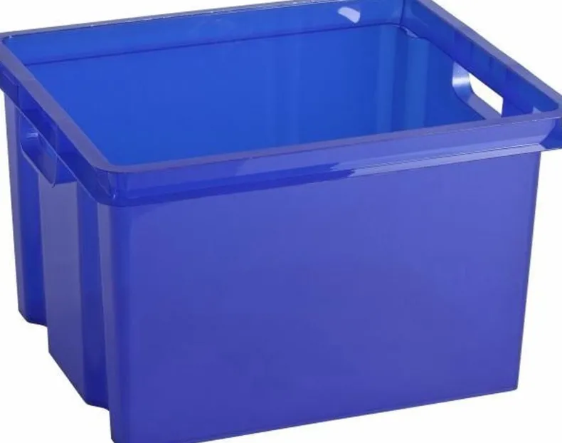 Keter Crownest Opbergbox Blauw - 42,6x36,1x26cm - 30L