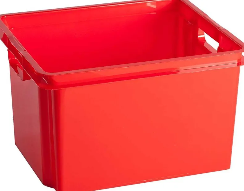 Keter Crownest Opbergbox Rood - 42,6x36,1x26cm - 30L