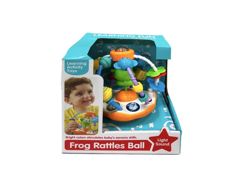 Kikker bal met licht en geluid