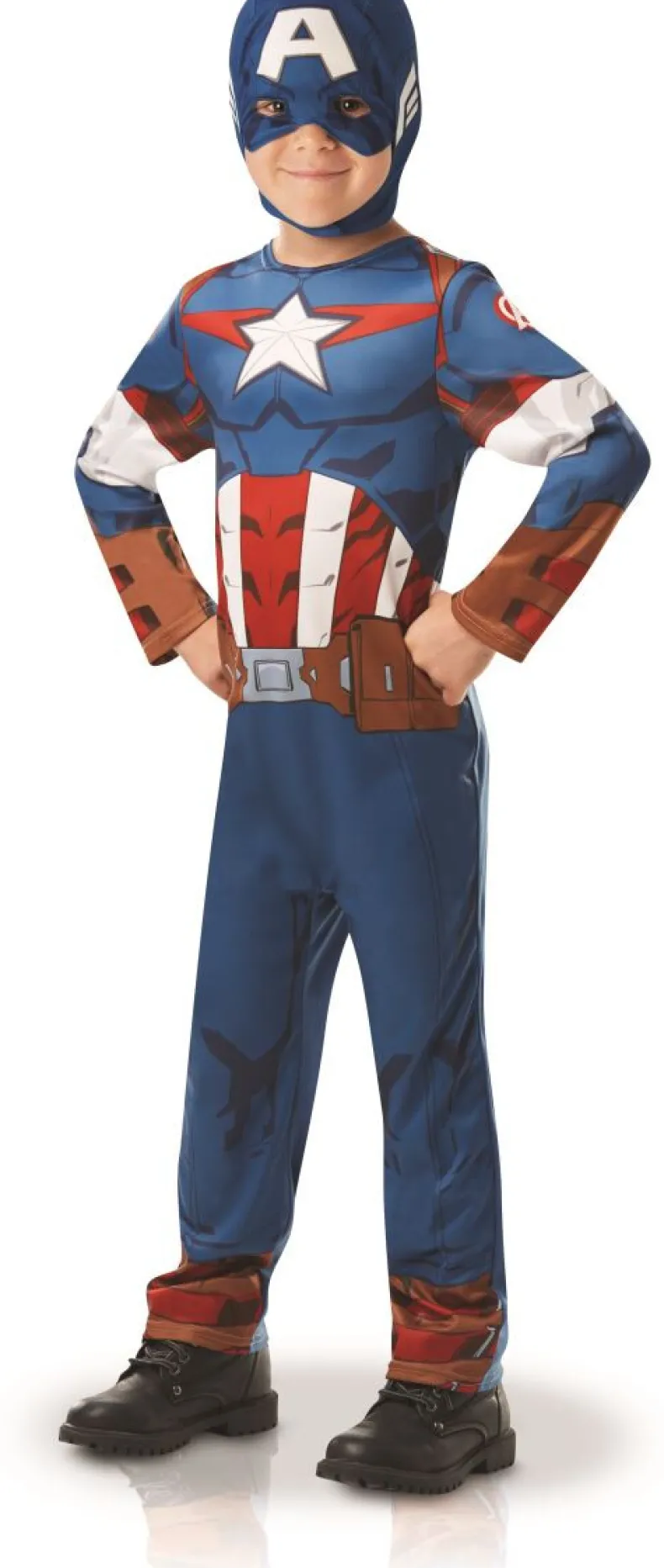 Kinderkostuum Avengers Captain America - Maat 116