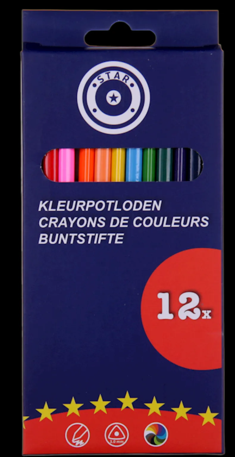 Kleurpotloden 12 stuks