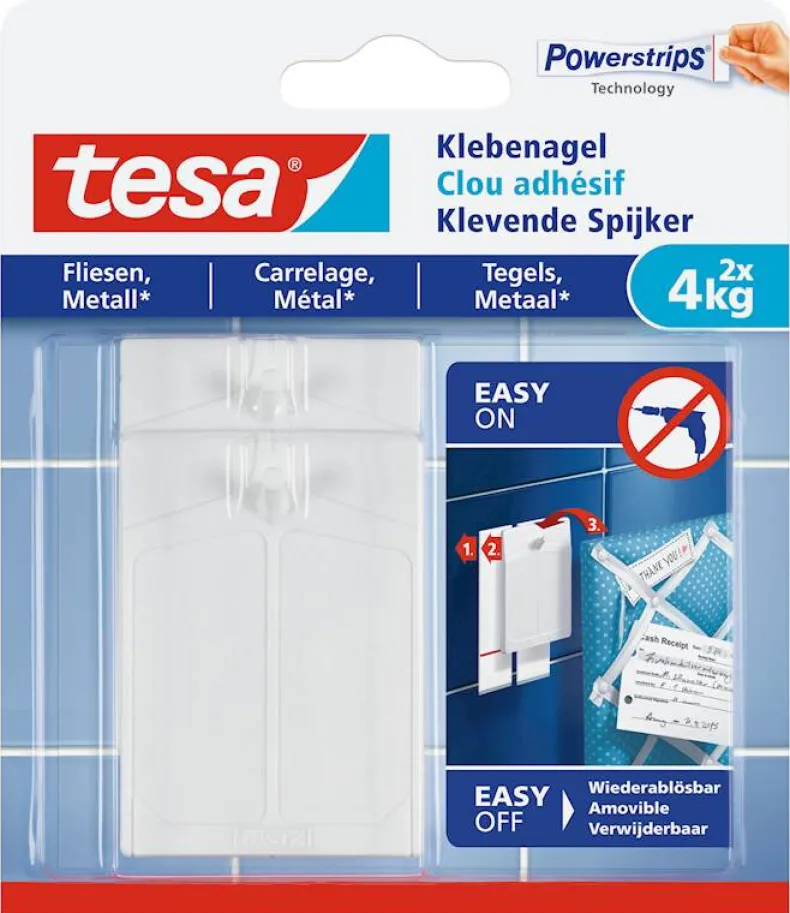 Klevende Spijker tegels & metaal (2 stuks) 4 kg