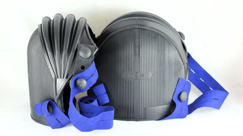 Kniebeschermers type harmonica