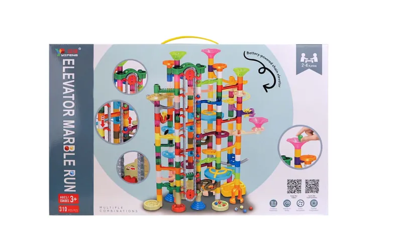 Knikkerparcour - 310 stuks