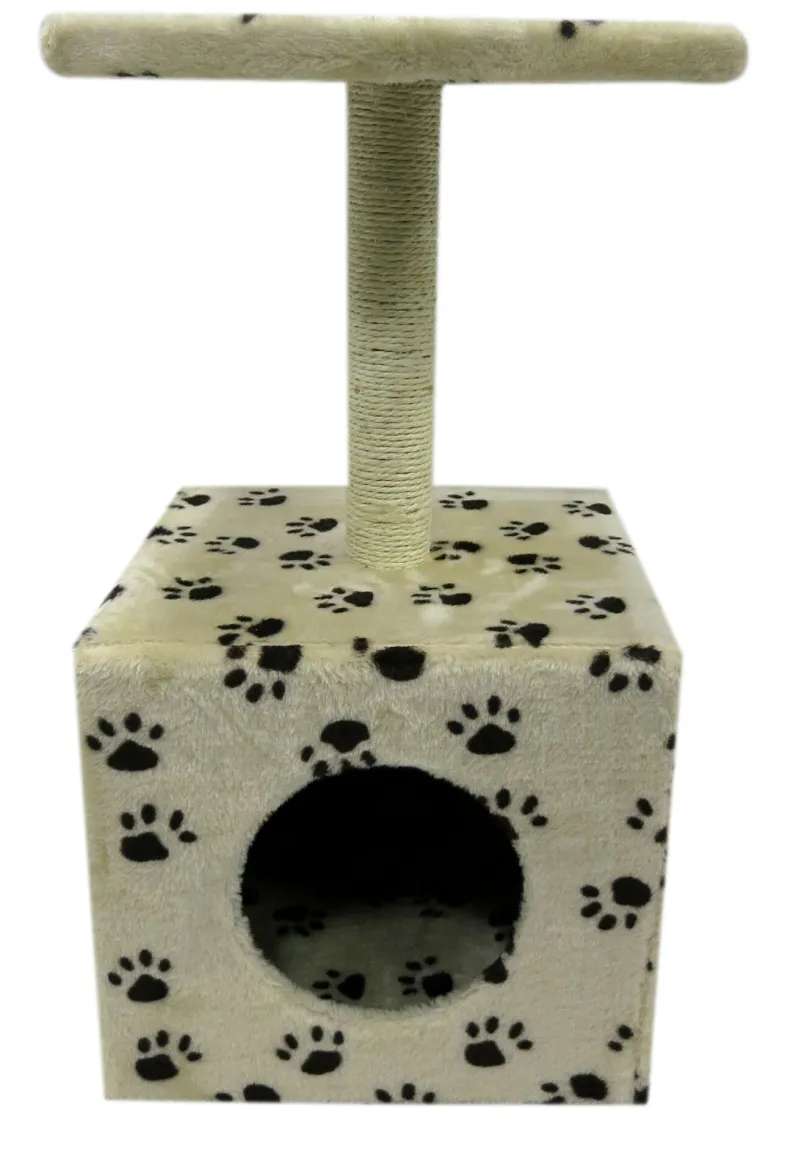 Krabpaal beige met pootjes