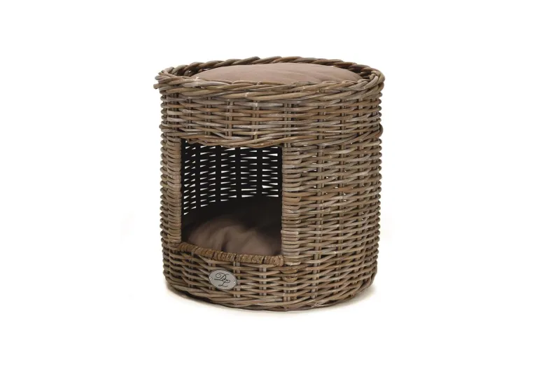 Kubus kattentoren rond 46 x 44 cm