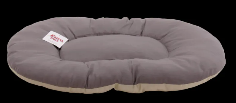 Kussen beige / grijs 70 x 50 x 8 cm