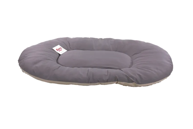 Kussen beige / grijs 100 x 63 x 9,5 cm