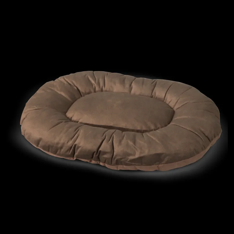 Kussen beige / grijs 60 x 45 x 7,5 cm