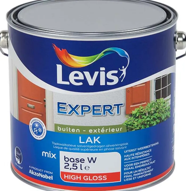 Lak expert high mix 2,5 L wit