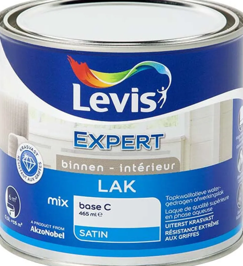Lak regular satin mix 0,5 L clear