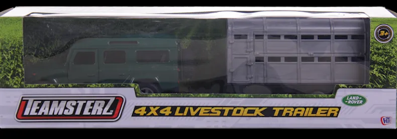 Landrover 4x4 met trailer