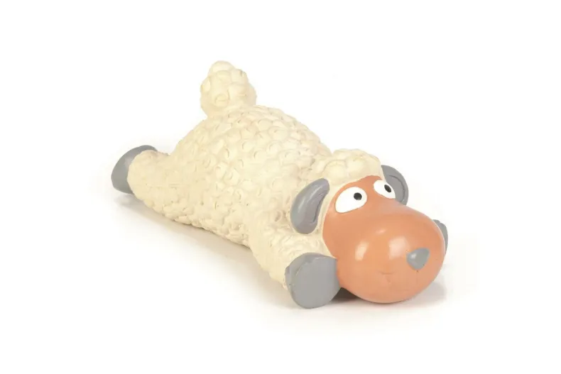 Latex hondenspeelgoed wooly 19,5 cm