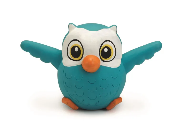 Latex hondenspeeltje blauw