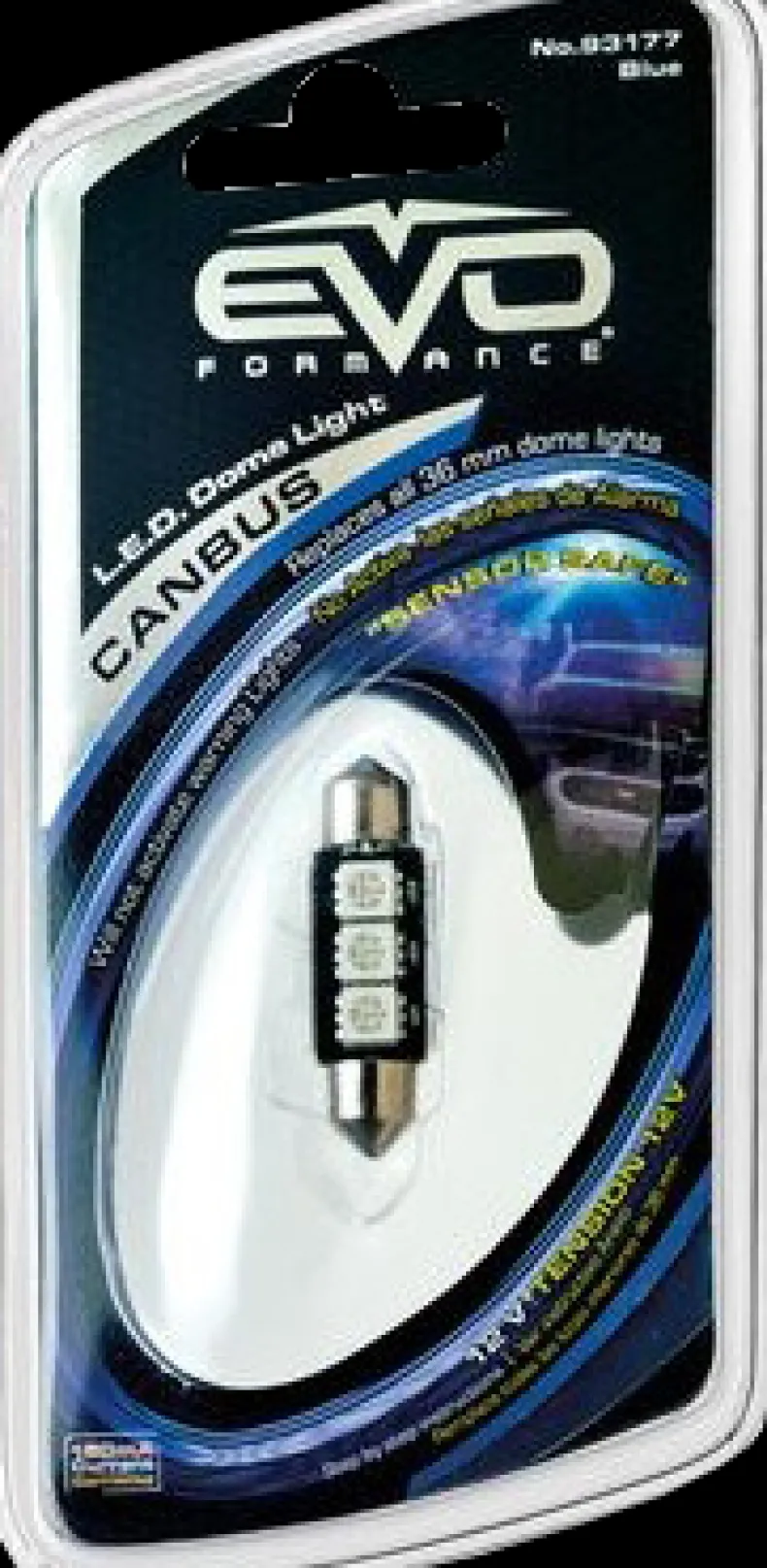 Led canbus blauw 36 mm
