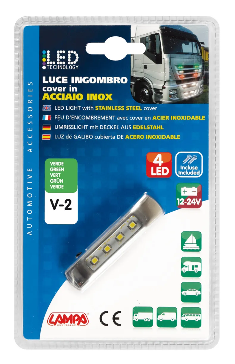 Led Contourlicht 12/24V Groen