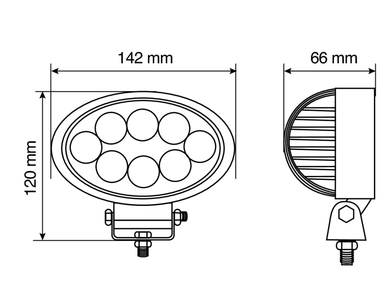 LED Hulpverlichting WL-4